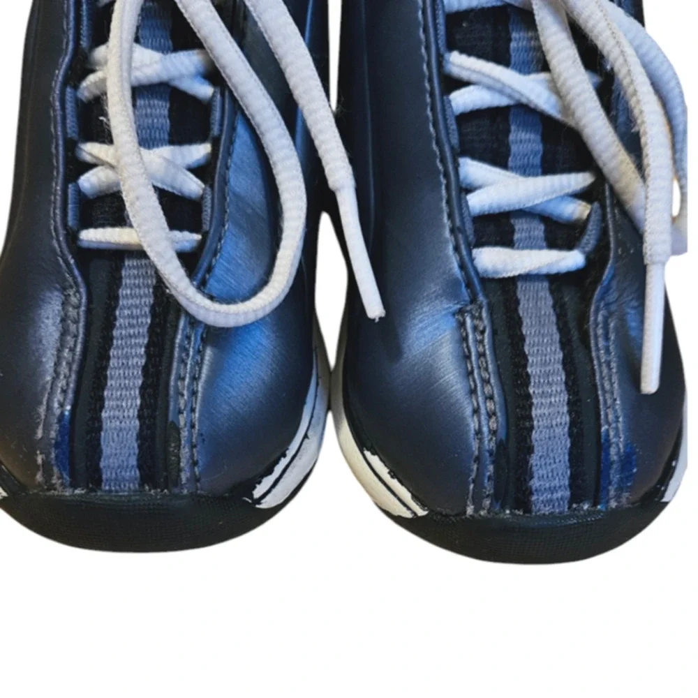 Reebok Baby Sneakers High Top Blue Navy Toddler Size 5